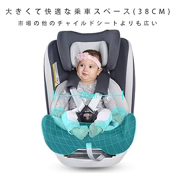 Amazon | LETTAS チャイルドシート 0か月~12歳頃 (0~36kg